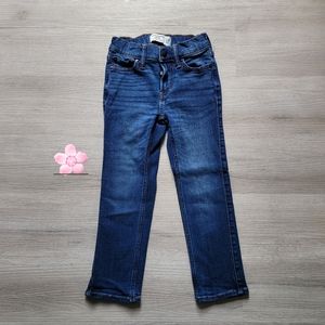 Boys Abercrombie Dark Blue Wash Skinny Jean Size 5/6